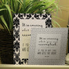 Sample shot of White Canvas and Silver Metallic Mini Prints