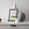 Decoarative Mini Print on a bookshelf