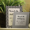 Sample shot of White Canvas and Silver Metallic Mini Prints