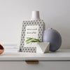 Decoarative Mini Print on a bookshelf
