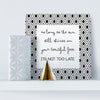 Sample shot of White Canvas and Silver Metallic Mini Prints
