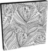Framed Coloring Canvas Print