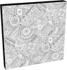 Framed Coloring Canvas Print
