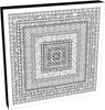 Framed Coloring Canvas Print