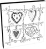 Framed Coloring Canvas Print