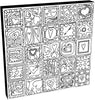 Framed Coloring Canvas Print