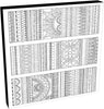 Framed Coloring Canvas Print