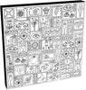 Framed Coloring Canvas Print