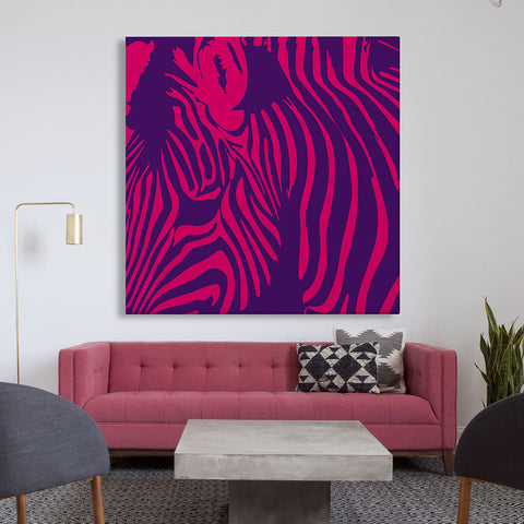 Fauna duo zebra canvas 