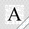 Letter A Monogram Print