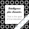 Inspirational & motivational silver metallic print with decorative border