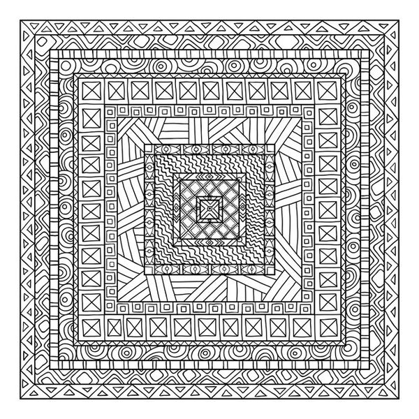 Framed Coloring Canvas Print