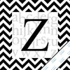 Letter Z Monogram Print