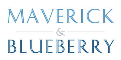 Maverick & Blueberry  logo